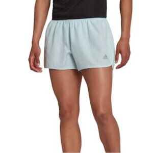 NEW Adidas Sky Blue Aeroready Running‎ 3" Inseam Lightweight Shorts Size S